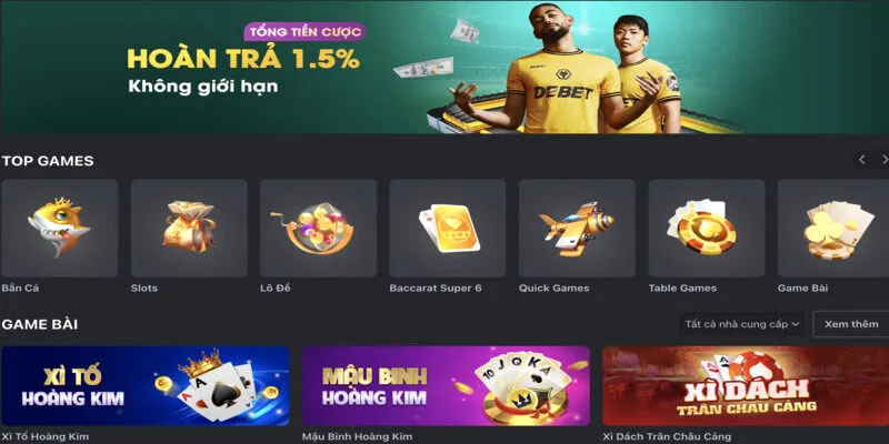 Nhà cái nổi tiếng đình đám hoạt động uy tín